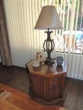 End Table and Lamp