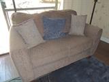 Chenille Love Seat lest than a year old