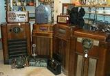 Sample of radios - Zenith, Philco, Stewart Warner, Gloritone, etc...