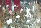 Pewter figurines - Astronauts, Army men, etc...