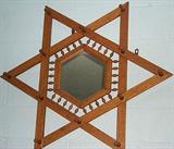 Star oak mirror
