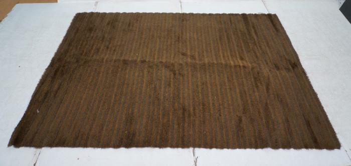 Lot 397  -  Large Brown Shag Carpet.-- Dimensions:   --- 