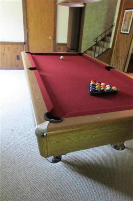 Yup it's the perfect pool table.