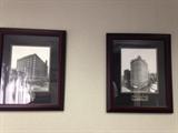black and white office pictures (various Detroit locations)