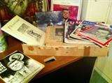 Kennedy memorabilia.