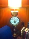 Ship telegraph made into lamp.  Chadboams Liverpool.