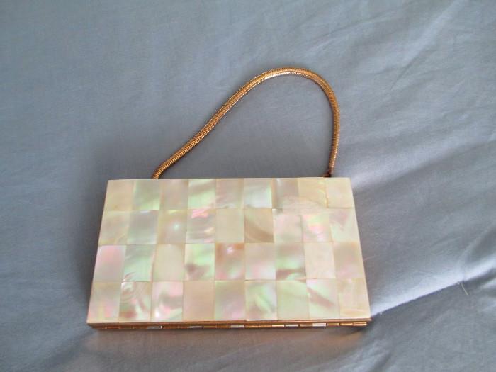 MOTHER OF PEARL PURSE