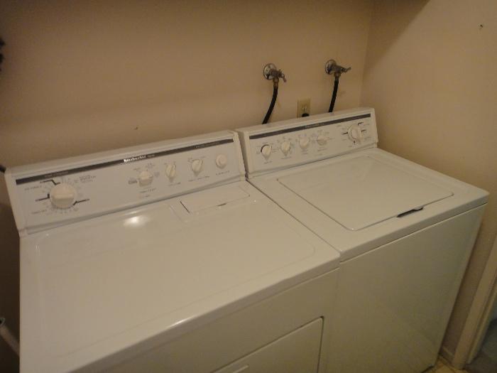 Kitchenaid Superba washer and dryer