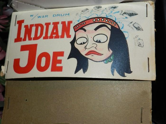 vintage Indian Joe with original box