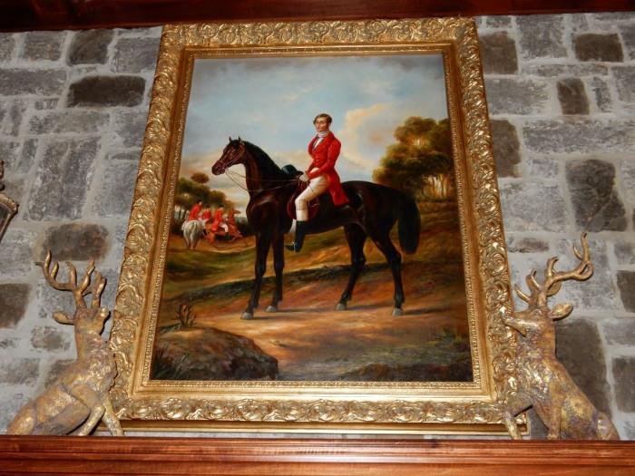 Prince on Horseback 36" x 48". Cost $8000 sell for $3500. 