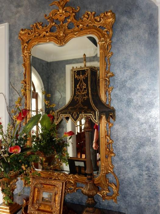 Carved Venetian Mirror. Cost $8,000 Sell for $3,900