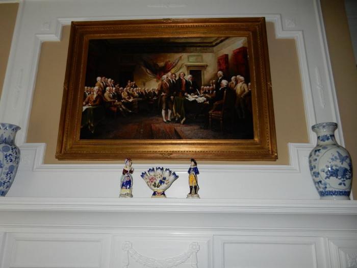 Signing of Declaration of Independence. 24" x 36" Cost $6,000 sell for $2500.