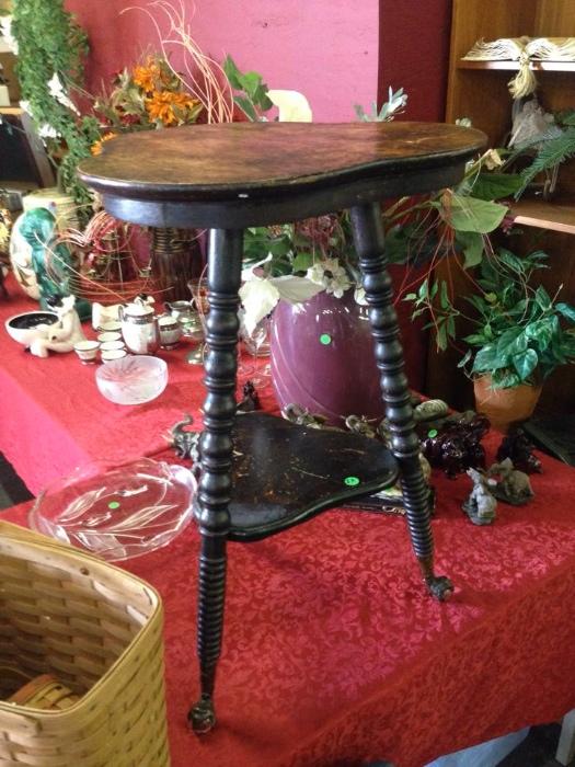 Small Black Decorative Table