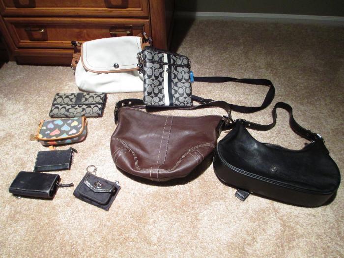 COACH AND OTHER PURSES