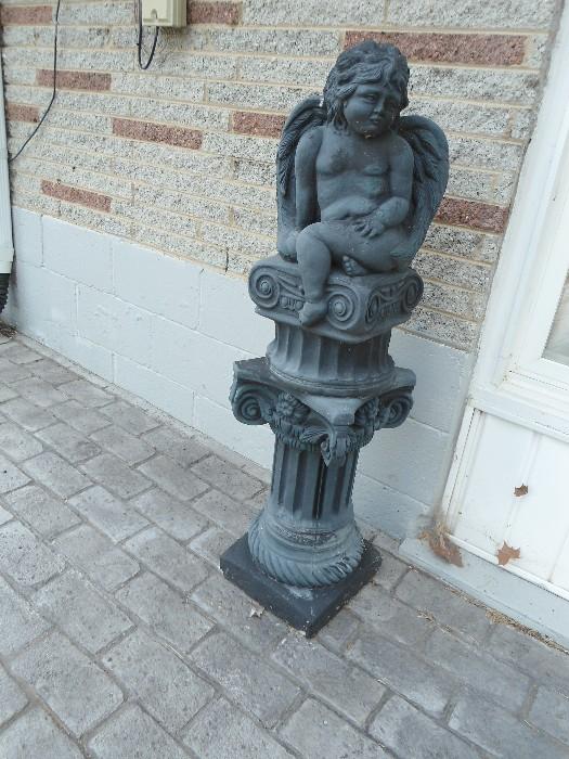 Angel's, columns, containers, etc..