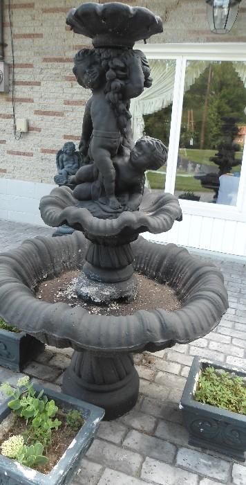 Another tiered concrete Fountain.