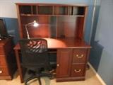 Nice Desk w/Bookcase & storage