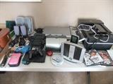 Lots of Electronics, Nitendo, DVD Player, Cameras, Printer, Speakers, etc