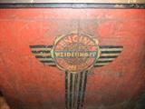Weidenhoff Engine Oil Tune Up Antique Cabinet. (a Rare Find)