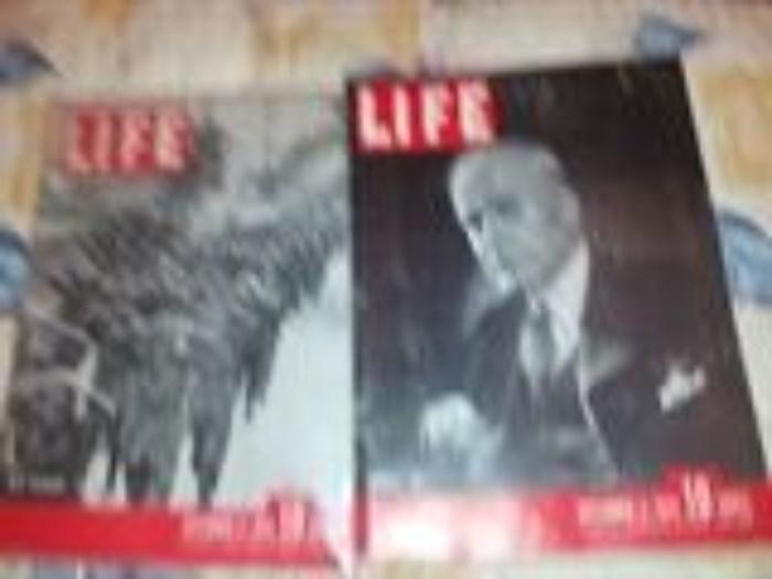 1944 Original LIFE Magazines in pristine condition