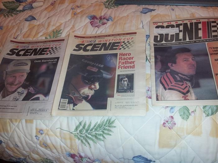 Original NASCAR "Scene" Periodicals