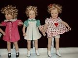 Shirley Temple Collection porcelain dolls 