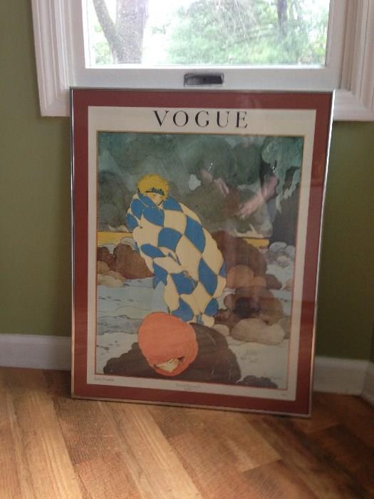 Vogue Framed Poster 24" x 36"