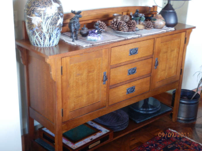 Arts & Craft style sideboard