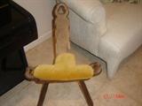 VINTAGE BIRTHING CHAIR