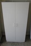 White 4 Shelf Storage Cabinet