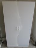 White 4 Shelf Storage Cabinet