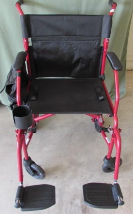 Medline Transport Wheelchair MDS808200F2R
