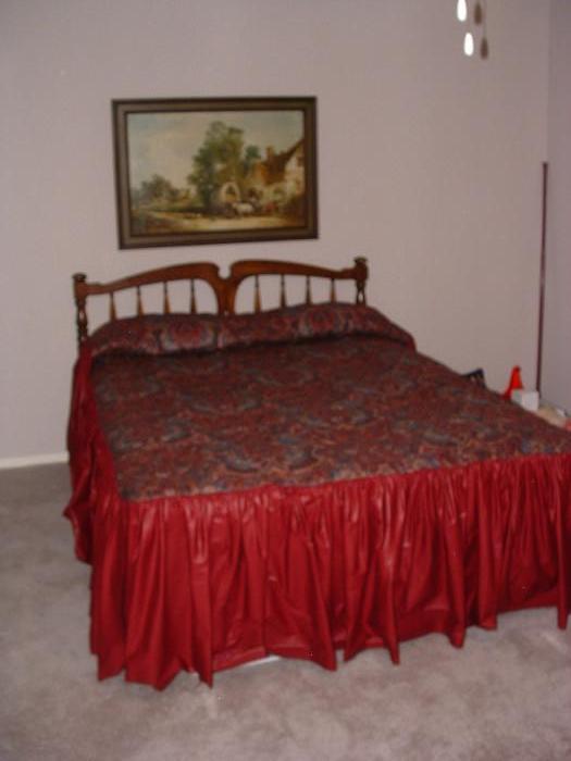 Double bed (part of set)