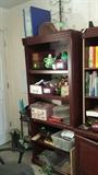  shelfs and shelf of decor