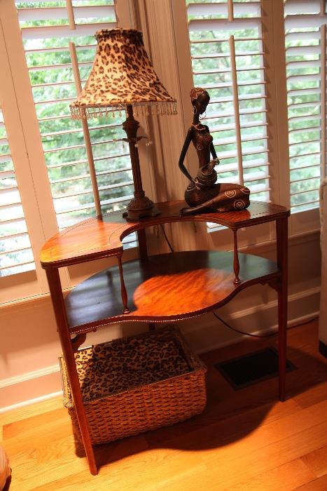 Amazing antique very unique side table