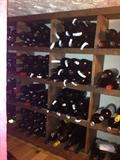 Amazing wine collection of over 165 bottles! Appraised at over $5000