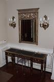 Sconces, Mirror, Table, everything is for sale!!