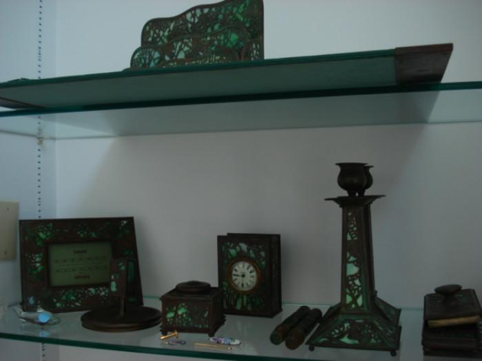 Complete Tiffany Desk Set
