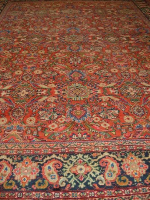 One of many rugs through out