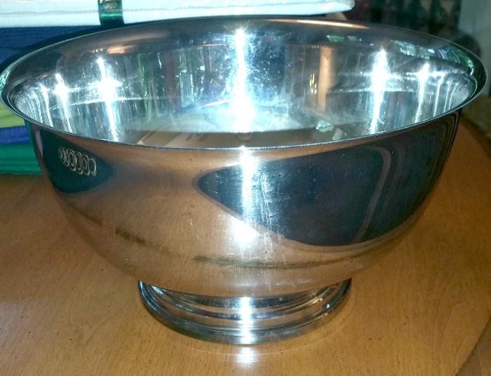 Silver Plate Serving Bowl