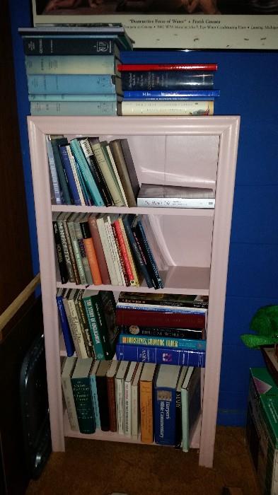 Small Pink Bookcase