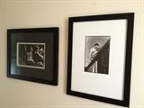 Several framed photographs by California photographer. 