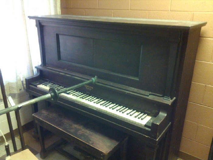 Player Piano with Rolls