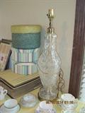 Lamp, possibly Waterford