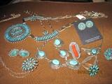 Turquoise petit point, and more