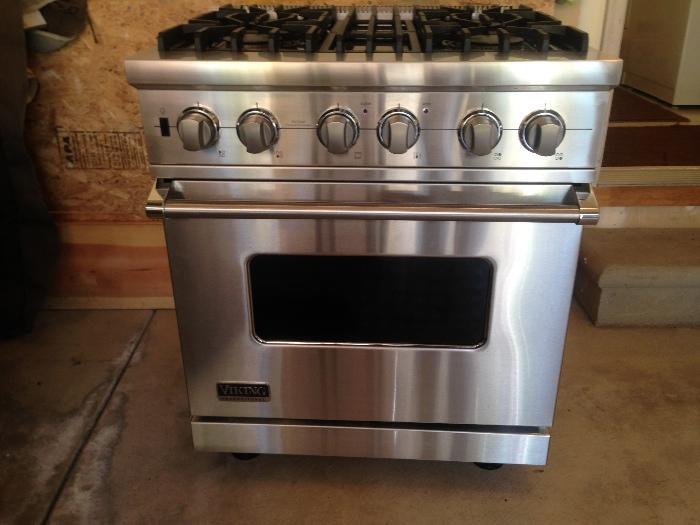 30in Viking gas stove $4000