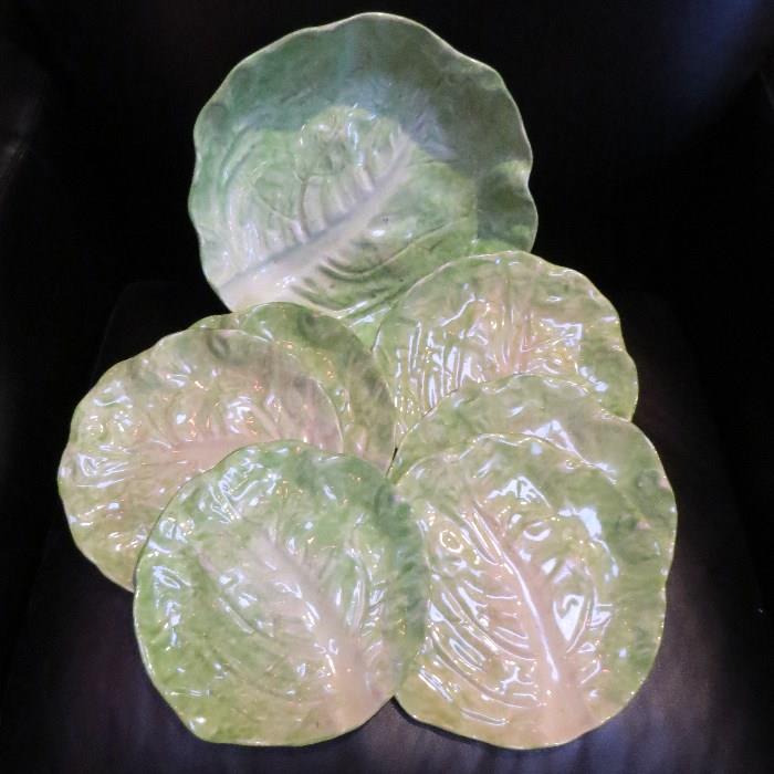 Lettuce Leaf Majolica 