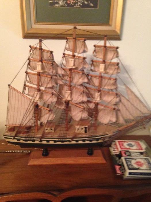 Model of ship