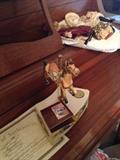 Tobin Fraley Carousel horse music box with certificate of authenticity 
