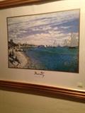 Monet framed print